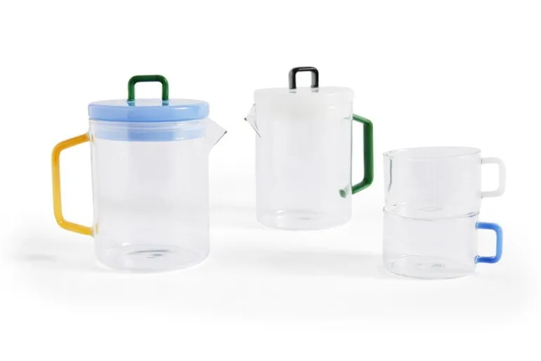 HAY Brew kopp, set om 2, klar – vit jade