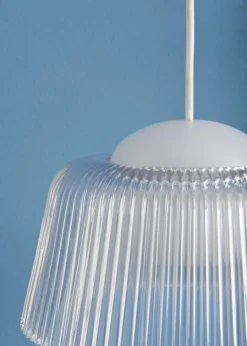 HAY Brim, pendellampa, 24,5 cm, klarglas