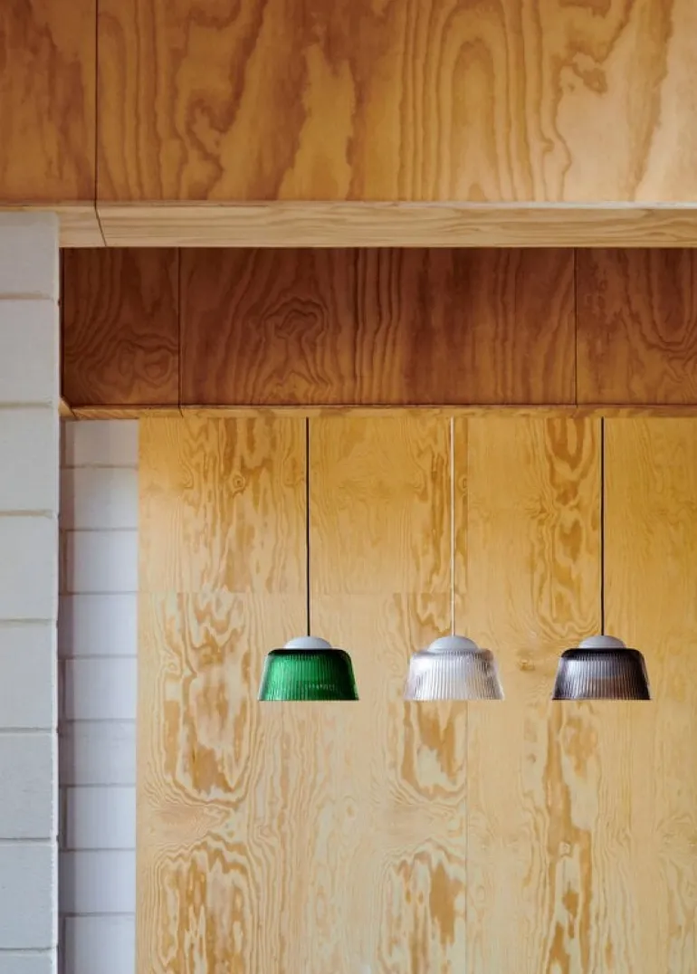 HAY Brim, pendellampa, 24,5 cm, klarglas