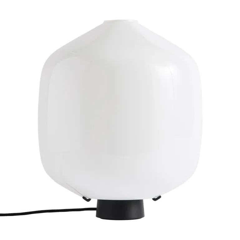 HAY Buoy 300 bordslampa, mjuk svart sladd