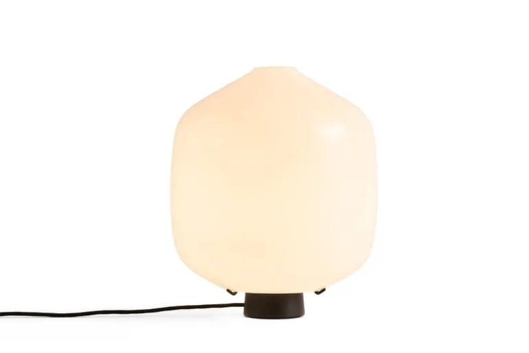 HAY Buoy 300 bordslampa, mjuk svart sladd