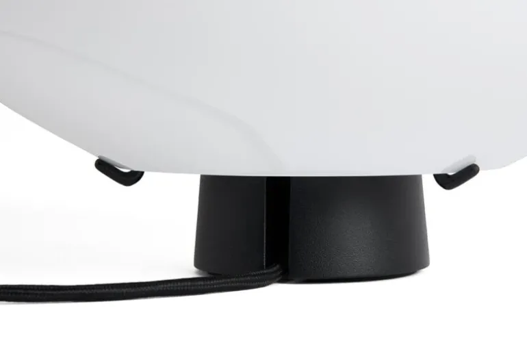 HAY Buoy 300 bordslampa, mjuk svart sladd