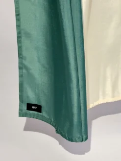 HAY Check duschdraperi, grön