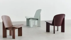 HAY Chisel fåtölj, lackerad valnöt