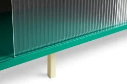 HAY Colour Cabinet m/ glasdörrar, golvstående, 180 cm, flerfärgad