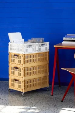 HAY Colour Crate hjulset, 4 stycken, L