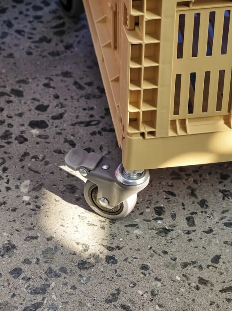 HAY Colour Crate hjulset, 4 stycken, L