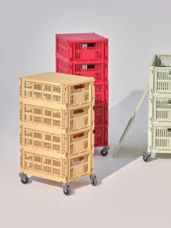 HAY Colour Crate hjulset, 4 stycken, M