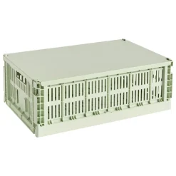 HAY Colour Crate lock, L, mint