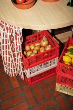 HAY Colour Crate, M, återvunnen plast, pulver