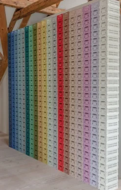 HAY Colour Crate, S, återvunnen plast, himmelsblå