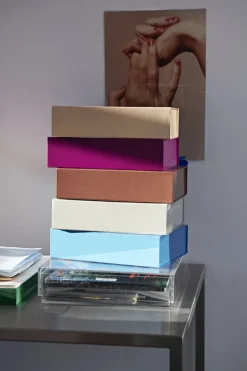 HAY Colour förvaringslåda, S, mjölkchoklad