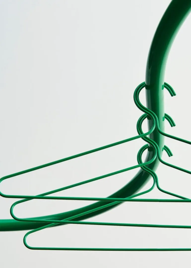 HAY Colour Rack, klädhängare, S-form, djungelgrön