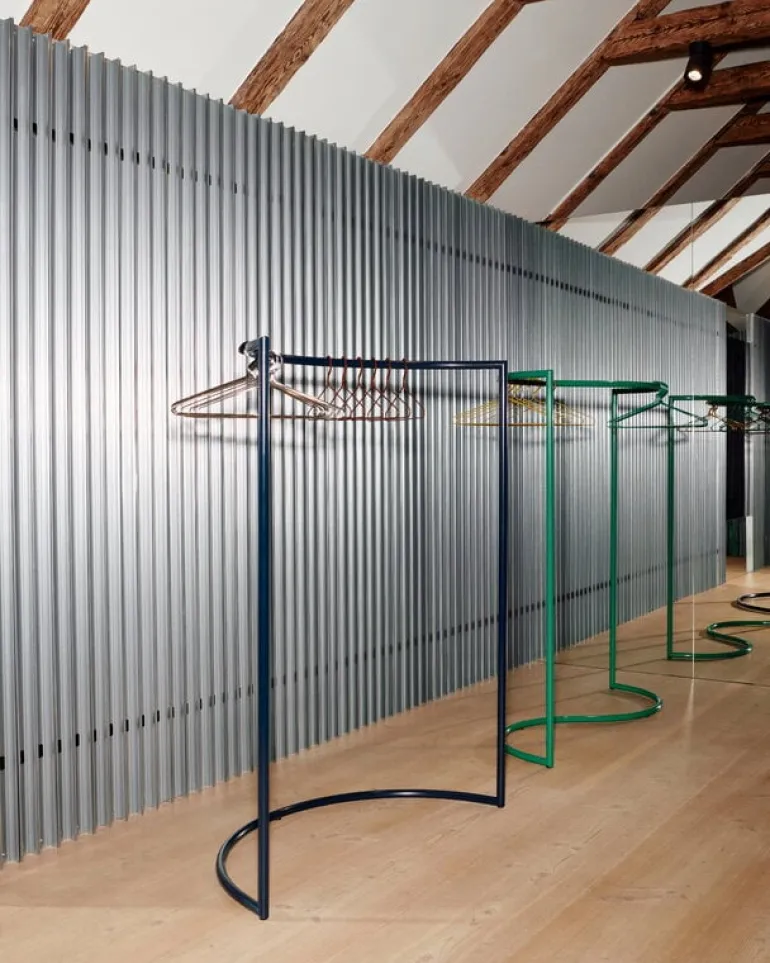 HAY Colour Rack, klädhängare, S-form, djungelgrön