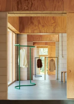 HAY Colour Rack, klädhängare, S-form, djungelgrön