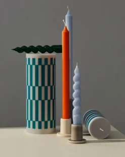 HAY Column ljus, L, ljusgrå - grön