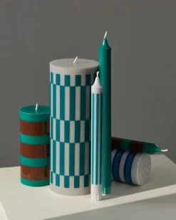 HAY Column ljus, S, grön - brun