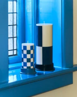 HAY Column ljusstake, liten, himmelsblå