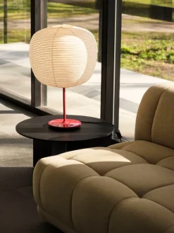 HAY Common bordslampa bas, signalröd stål