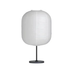 HAY Common bordslampa bas, mjuk svart - svart terrazzo