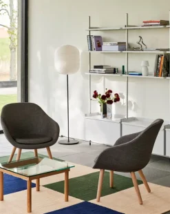 HAY Common Oblong rispappersskärm, klassisk vit