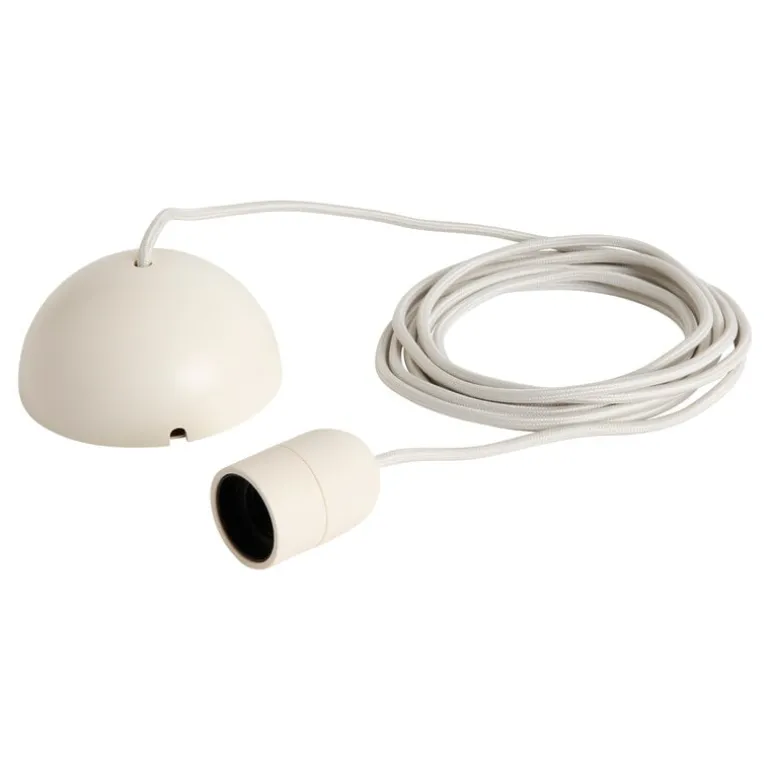 HAY Common pendelsladdset, lera vit