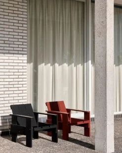 HAY Crate fåtölj, iron red