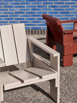 HAY Crate fåtölj, iron red