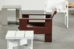 HAY Crate fåtölj, iron red