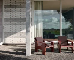 HAY Crate fåtölj, iron red