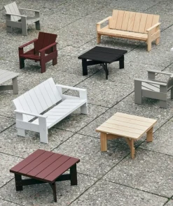 HAY Crate fåtölj, London fog