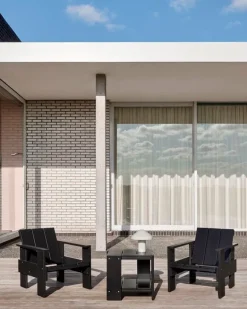 HAY Crate fåtölj, svart