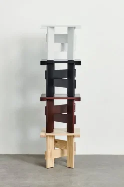 HAY Crate Low bord, 45 x 45 cm, London fog