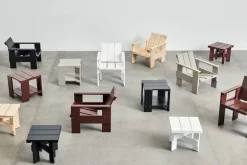 HAY Crate Low bord, 45 x 45 cm, London fog