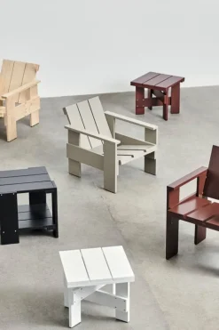 HAY Crate matstol, iron red