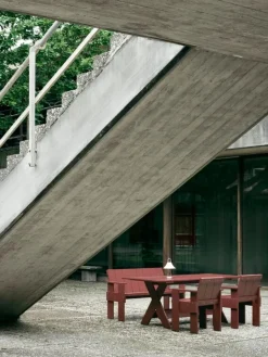 HAY Crate matstol, iron red