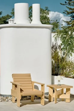 HAY Crate Quilted dyna för fåtölj, beige