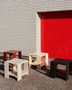 HAY Crate sidobord, 49,5 x 49,5 cm, iron red