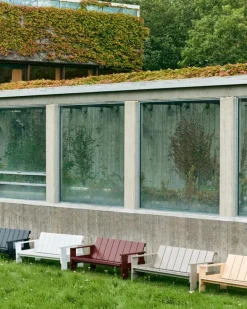 HAY Crate soffa, iron red