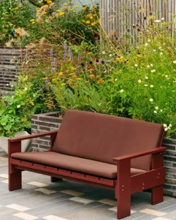 HAY Crate soffa, iron red