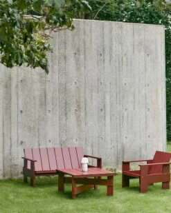 HAY Crate soffa, iron red