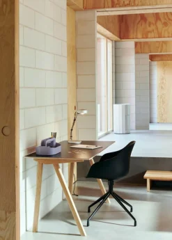 HAY Cupola skrivbordslampa, klaranodiserad aluminium