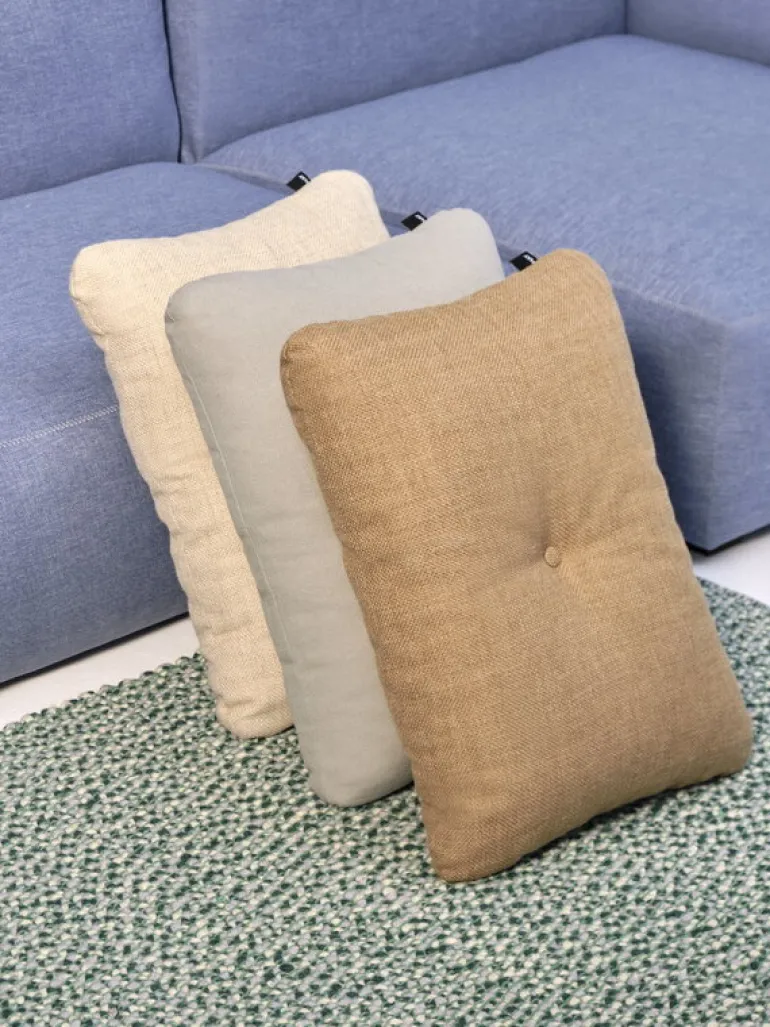 HAY Dot kudde, XL, Mini Dot, Planar, ljusgrå