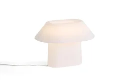 HAY Drome bordslampa, vit opalakryl