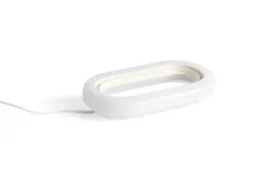 HAY Drome bordslampa, vit opalakryl