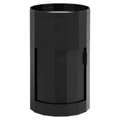 HAY Facet, skåp, högt, antracit