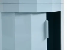 HAY Facet, skåp, högt, dimmig blå