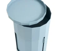 HAY Facet, skåp, högt, dimmig blå