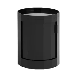 HAY Facet, skåp, lågt, antracit