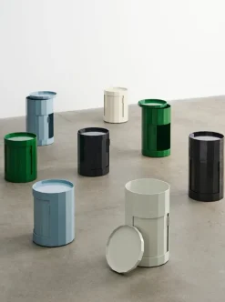 HAY Facet, skåp, lågt, antracit